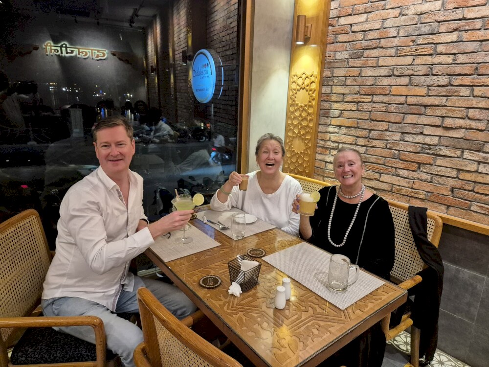 Inside Dalcheeni, guests enjoy a refined dining experience